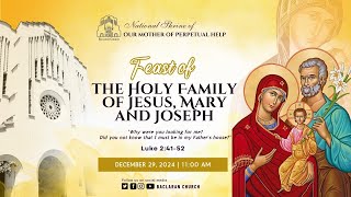 Baclaran Church: Feast of the Holy Family of Jesus, Mary and Joseph