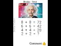 Maths Puzzles Tricks || Do you no answer? Ask your friends |#maths #viral #shorts