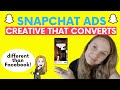 Snapchat Ads Creative That Converts (DIFFERENT Than Facebook Ads!)