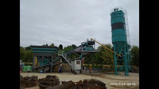 CONSTMACH Mobile 60 Concrete Batching Plant