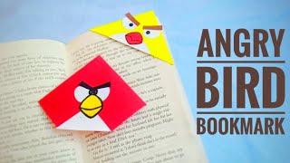 #papercraft #bookmark #angrybird DIY: HOW TO MAKE ANGRY BIRD BOOKMARK