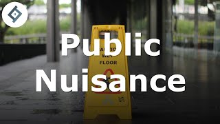 Public Nuisance | Law of Tort