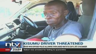 Matatu conductor who exposed police allowing overloaded matatus says his life is in danger