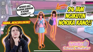 24 JAM NGIKUTIN NORIKA KANO!! SAKURA SCHOOL SIMULATOR INDONESIA - Partl 63