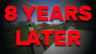 Exploring my 8 year old Minecraft server | ScammerRevolts MC Server