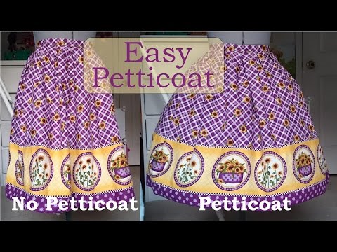 Diy: Quick and Simple Petticoat Diy: Quick and Simple Petticoat
