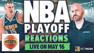 Denver Nuggets vs Minnesota Timberwolves GAME 6 REACTION | NBA Picks & Predictions | Buckets