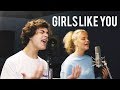 Maroon 5 - Girls Like You (Cover by Alexander Stewart x Serena Rutledge)