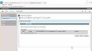 Creating an Expense Report in Deltek