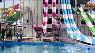 Gujarat’s First Craziest Waterpark Ride 😵 | Rainbow Waterpark Surat | Best Waterpark in Surat