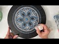 easy mandala art for beginners dot painting rocks timelapse painted step by step thoughtful dots