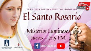 Jueves – Santo Rosario – Luminosos 01/09/2025