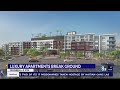 Luxury apartments break ground near Russell and 215