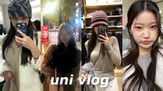 대학생 Vlog•제 직업은 공부헤이터고요 📖부업은 대학생입니다 •일주일상•자라 👗