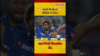 ලෝකයක් ආදරේ කරන අපේ වීරයා 😱 Lasith malinga #shorts #shortsfeed #top10