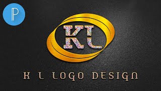 K L Logo Design || For Youtube Channel || Pixellab Design Android App ||{Well Creation} 2020