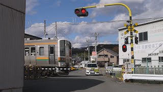 JR吾妻線　五良川踏切