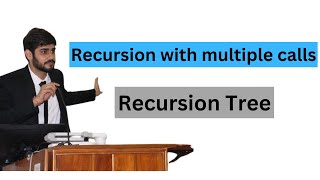 Recursion with Multiple Function Calls | Recursion Tree | Easy Explanation