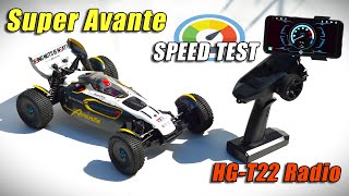 Tamiya Super Avante TD4 17T Speed Test with Hyper-Go HG-T22 Smart Radio System!