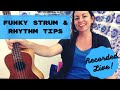 Ukulele Funk Strumming : You Have To Do This First - Important Strumming and Rhythm Info