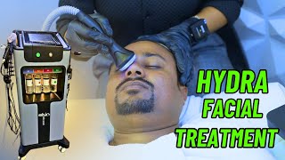 HYDRA FACIAL TREATMENT FOR MENS | RAINBOW BEAUTY AND TATTOO#rainbowasmr #hydrafacial #facial