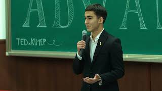 How to Contribute to Society | Ibragim Kazhigaliyev | TEDxKIMEP