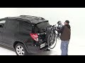 etrailer fit test thule spare me 2 bike rack with 2009 toyota rav4