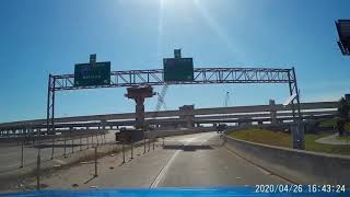 Hwy 59 69 at Kirby To Loop 610 W + 290 - Houston, TX Dashcam Video