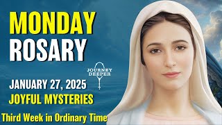 Monday Rosary 💙 Joyful Mysteries of the Rosary 💙 January 27, 2025 VIRTUAL ROSARY