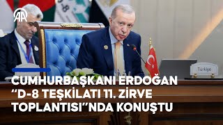 Cumhurbaşkanı Erdoğan konuşuyor