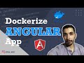 dockerize node javascript angular app + docker-compose | ep 3