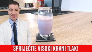 NAPITAK za VISOKI KRVNI TLAK, RAK DEBELOG CRIJEVA,GASTRITIS, ŽGARAVICU...(RECEPT UŽIVO!)