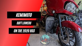 KemiMoto Soft Lowers on the Harley Davidson Road Glide Special