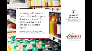 How a statewide sugary drink tax in California could improve health and promote health equity