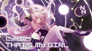 Nightcore - That's My Girl (Lyrics)