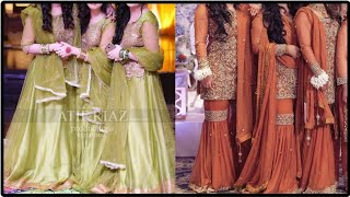 Bride Sister,Cousins Wedding Dresses Designing #its_all_about_fashion_and_craft