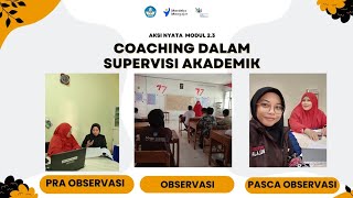 Aksi nyata modul 2.3 Coaching dalam Supervisi Akademik