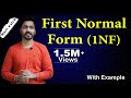 Lec-21: First Normal form in DBMS in HINDI | 1st Normal form क्या होती है ?