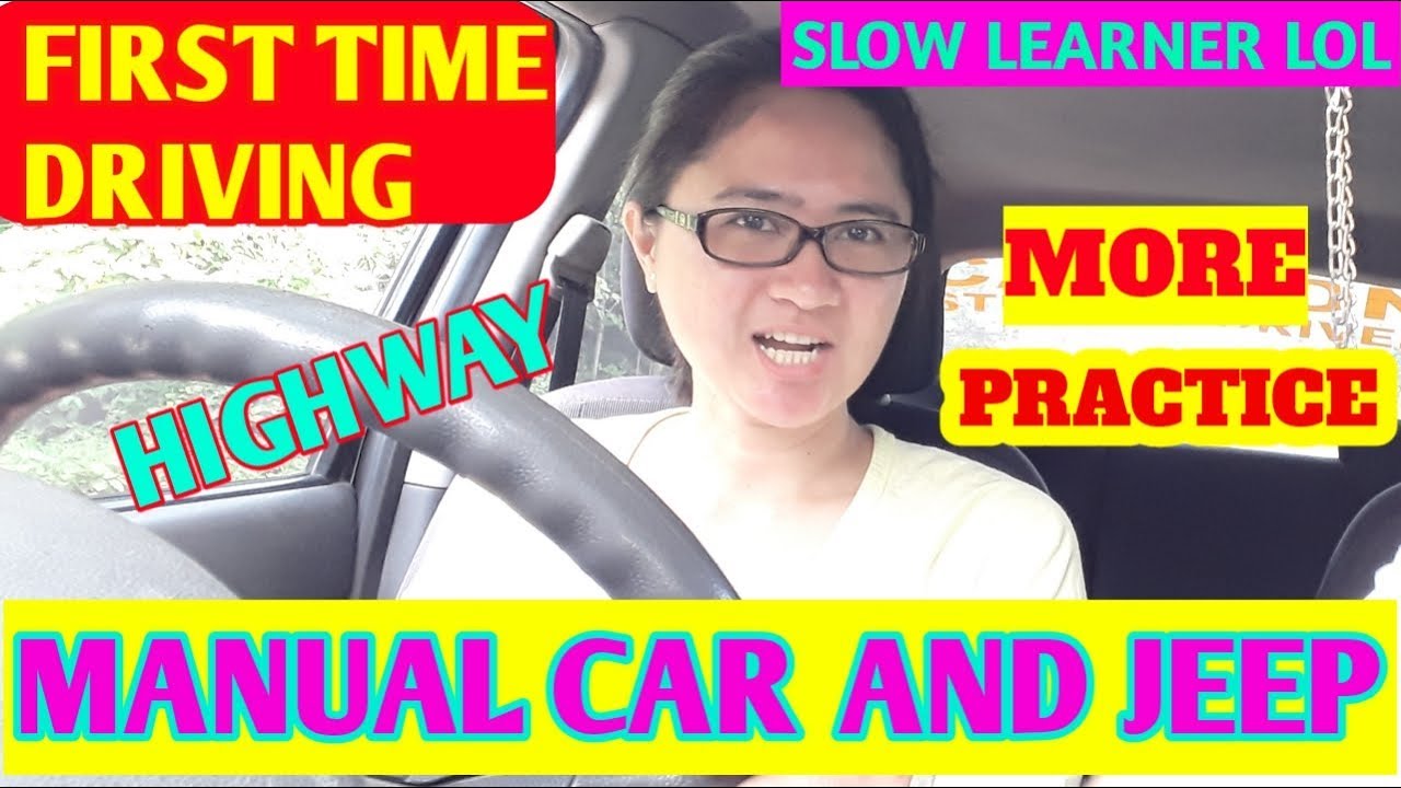 FIRST TIME DRIVING IN HIGHWAY/ DRIVING LESSONS FOR BEGINNERS MANUAL CAR ...