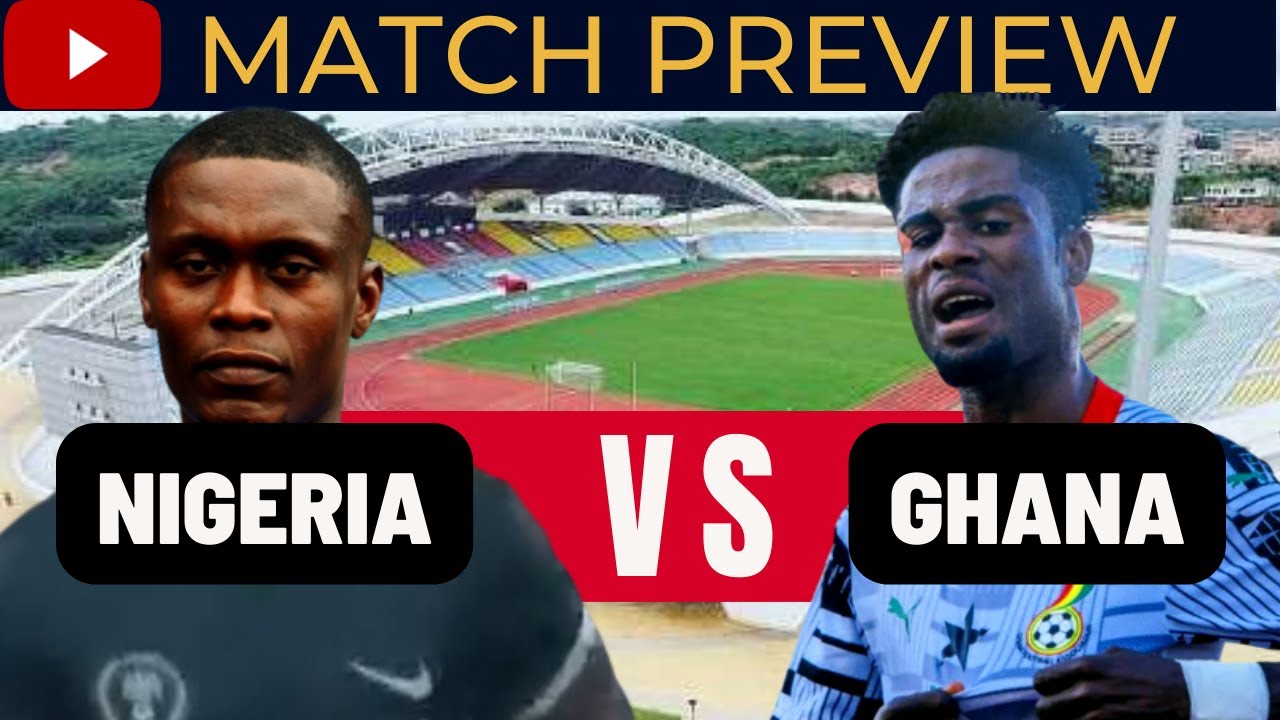 1st Leg - Ghana Black Galaxies Face Nigeria Super Eagles B - 2022 CHAN ...