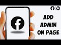 How To Add Admin On Facebook Page (Full Guide)