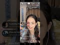 Part Akhir Putri Isnari Live Tiktok Bernyanyi menghibur penggemarnya