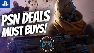 AMAZING PlayStation Store DEALS! MUST BUY PSN Sale Live RIGHT NOW! PS4 and PS5 Sale! PS Plus Games!