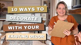 10 Ways to Decorate for Free Using What You Already Have