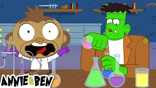 Mango Minutes | Mad Scientist | Halloween Cartoons For Kids