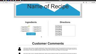Usability Test Wireframes 4 Part 3
