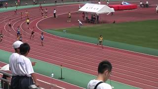 2017.6.10 博多の森 福岡市民陸上競技大会 中学男子400mR 1組