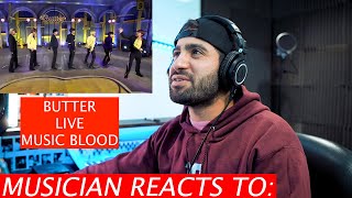 Jacob Restituto Reacts To BTS Butter Live @ Music Blood
