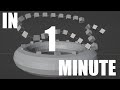 How to create an array in 1 Minute in Blender Tutorial