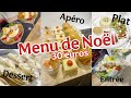 UN MENU DE NOËL POUR 30 EUROS 😱 APÉRO, ENTRÉE, PLAT & DESSERT AVEC UN PETIT BUDGET ✨